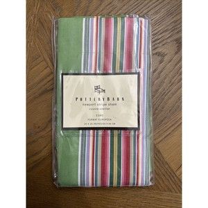 Pottery Barn Newport Stripe Euro Sham RETIRED NEW UNOPENED!
